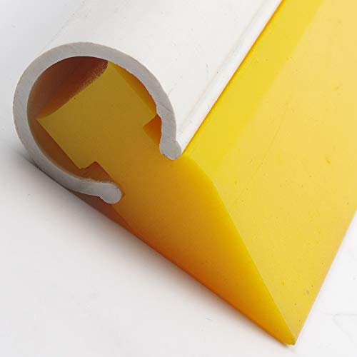 YUNPENG Vehicle Rubber Vinyl Squeegee with Handle Soft Tube for Car Vinyl Scraper/Window Tint Film/Home Water Blade/Decal Wrap Tool9 (Yellow)