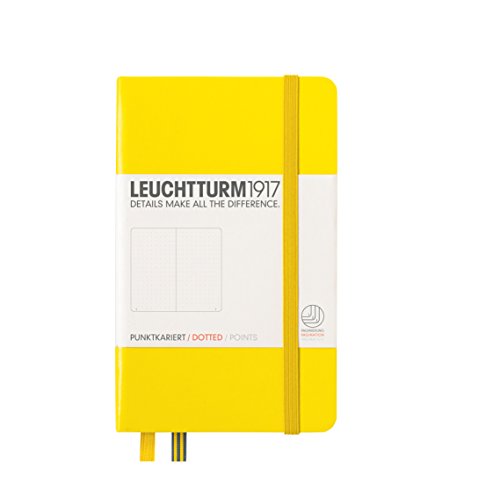 Leuchtturm Classic Hardcover Pocket A6 Notebook [Lemon]