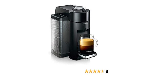 DeLonghi Nespresso VertuoLine Coffee \u0026 Espresso Machine, Black, ENV135B:  Espresso \u0026 Cappuccino Machines: Amazon.com.au