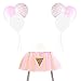 1st Birthday Tutu Skirt for High Chair Decoration for Party Supplies Pink Gold