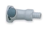 CPC (Colder) HFCD17812 Quick-disconnect fittings, Valved hose barbs, PP, 1/2
