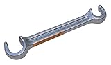 Reed Tool VW10 Double-Ended Valve Wheel Wrench, 11/16 and 1-Inch