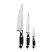 J.A. Henckels International 16021-000 Forged Synergy Starter Knife Set, 3-piece, Black/Stainless Steel