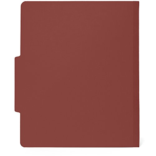 10 Red Classification Folders 2 Divider 2 Inch Tyvek Expansions