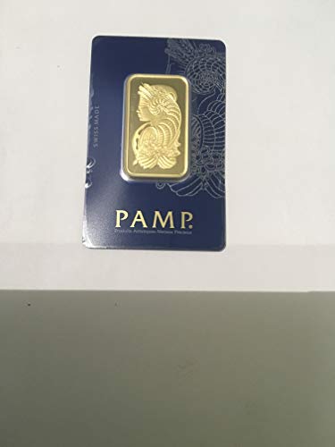 1 oz Gold Bar - PAMP Suisse Lady Fortuna Veriscan (In Assay)