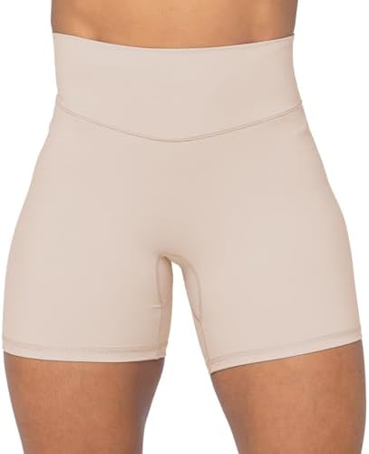 Sunzel Sunzfly Crossover Biker Shorts for Women, V Criss Cross