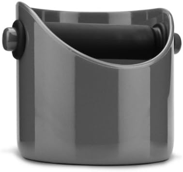 Dreamfarm Grindenstein - Coffee Grind Knock Box And Espresso Dump Bin (Silver)