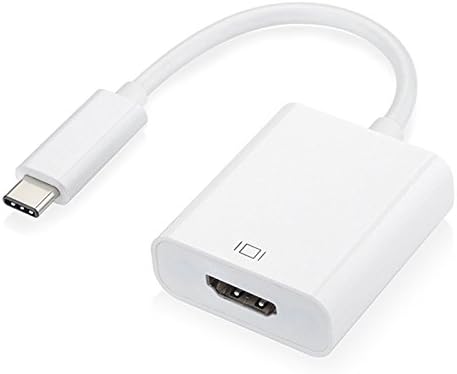 USB C to HDMI Adapter,Vekey USB 3.1 Type C to HDMI Adapter Support 4Kx2K for Apple MacBook Air 12"/ Chromebook Pixel/Dell XPS 13/or Lumia 950/950XL/S8/S8 Plus