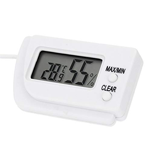 Mini LCD Digital Egg Incubator Thermometer Hygrometer Remote Meter Remote Measurement of Humidity # Temperature Flip Out Stand