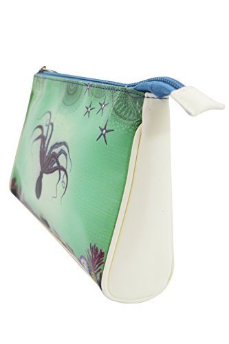 Lavishy Ocean Dream Mystic Octopus Deep Sea Paradise Art Makeup Pouch