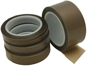 PTFE (Teflon) Coated Fiberglass Cloth Tape, 3 mil w/Silicone Adhesive, 2 inch x 36 Yards