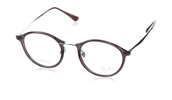 Ray-Ban Unisex RX7073 Eyeglasses Opal Bordeaux 47mm at Amazon Women's  Clothing store