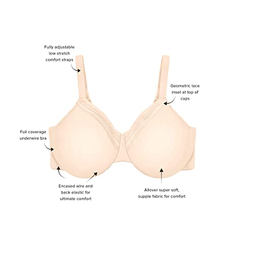 Wacoal Women's Perfect Primer Underwire Bra,sand,36C