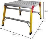 Excel Fibreglass Folding Hop Up Platform Bench 600mm x 600mm view 9