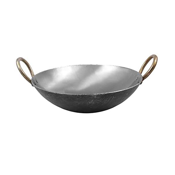 Price in India Iron Kadai Deep Frying Kadai Iron Kadhai for
