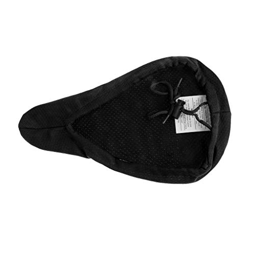 Polymer True Utility Silicone Bike Seat Cover – Bike Saddle Cover – The Most Comfortable Bicycle Seat. Best Gel Saddle Cover, Wide and Large Suitable for Mountain Bike Seats and Road Bike Saddles. Pad