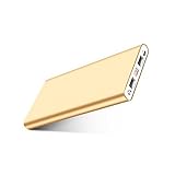 Fritesla 16000mah Power Bank Portable Charger for Smartphones-Gold