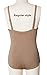 DANSHOW Women and Girls Nude Seamless Camisole Undergarment Leotard with Transition Straps