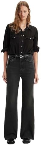 Jeans da Donna Ribcage Bells, On The Town No Crack, 31W x 30L