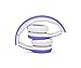 LilGadgets Connect+ Wired Kids Headphones for School with Mic, Volume Limited & Noise Reduction, On-Ear Headset with Cord, SharePort Technology for Multiple Kids & SoftTouch Padding, Purple