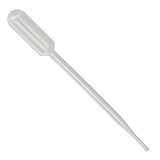 1.0ml Graduated Transfer Pipettes, 4.0ml Bulb Draw, 5.0ml Capacity, 0.25ml Grad. Interval, Karter Scientific 206I2 (Pack of 500)