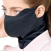 Face Mask for Sun Protection Facefit - UPF 50+ Sun Protection Mask for Adults, Cooling Neck Gaiter, UV Face Cover