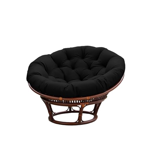 BCKNT Thickened Papasan Round Chair Cushion, Hanging Swing Comfortable Overstuffed Seat Pad for Outdoor and Indoor Garden Patio (Without Chair) at Amazon