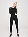 Women's Fleece Thermal Shirt Long Sleeve Baselayer Runing Shirt Workout Tops