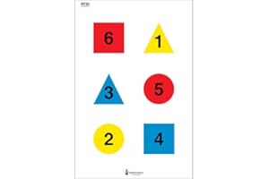 LAW ENFORCEMENT 4 Color Discretionary Command Training Target 23 x 35 Inch