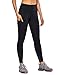 CRZ YOGA Women's High Waisted Yoga Pants with Pockets Naked Feeling Workout Leggings-25 Inches Black 25" S