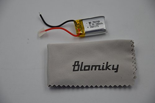 Blomiky 2-Pack 3.7 volt - 150mAh 30C Li-Poly Pack for Syma S107 / S107G Helicopter S107G Battery*2