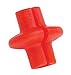 Nitro KISSER BUTTON By Pine Ridge Archery - SLOTTED DESIGN - MULTI COLORS - PER 1 PC. with CLAMPS