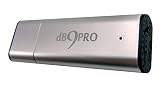 dB9PRO Audio Recorder [Silver] - 8GB / 96 Hrs Capacity Mini Digital Audio Recording Device - USB Spy Voice Recorder with Microphone! With 2 Lanyards! NEVER MISS ANOTHER WORD!