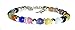 Hidden Hollow Beads Prepackaged (7 3/4 in.) 18 Colors Cancer Awareness Multi Bracelet, 6mm