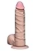 Doc Johnson The Realistic Cock with Removable Suction Cup- ULTRASKYN - Slim - 7 Inch - F-Machine and Harness Compatible Dildo - Vanilla