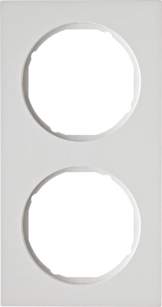 Hager r.3 Berk 10122289 Polar White Glossy Frame