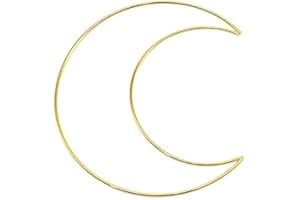 Moon Metal Craft Hoops Dream Catcher Rings for Dreamcatchers Wreaths Macrame Project DIY Accessories Home Decor Accessories G