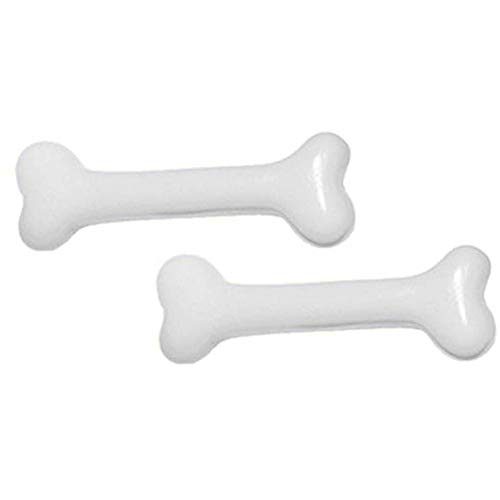 Kreepsville 666 Mini Bone Hair Slides White Horror Halloween