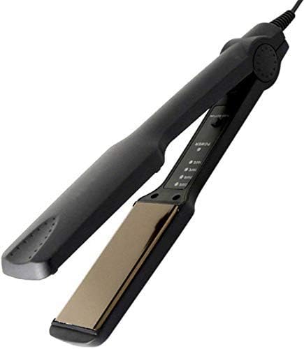 Shreeji Ethnic Black Professional Hair Straightener for Womens with Four Customised Temperature Settings | Fast Ready | Ceramic Plates | 2 Meter Long Cord | Nano Silver | 40W ( hair straightner for women )