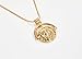 Coin Necklace 18K Gold Plated Vintage Coin Round High Polish Pendant Valentine's Day Mother's Day Special Gifts Gold Sweater Necklace for Women Girls Jewelry