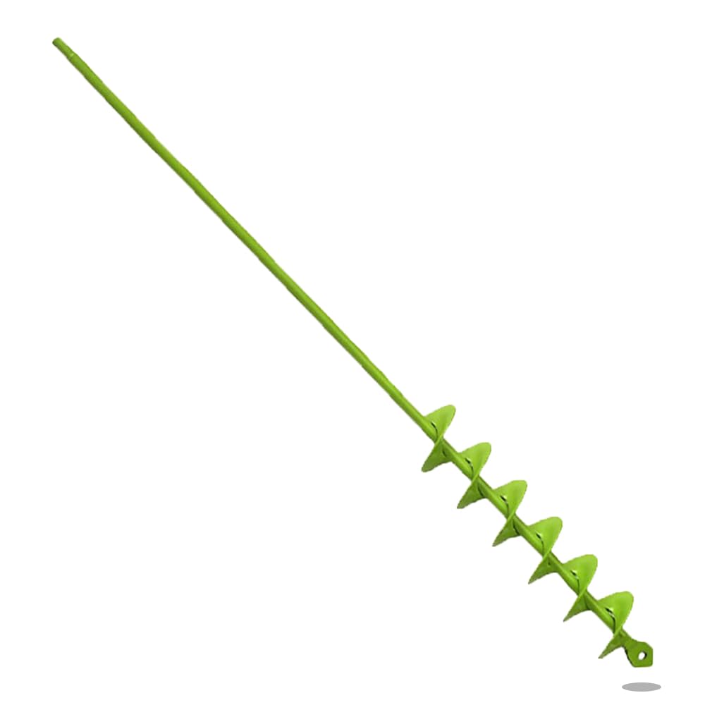 Photo 1 of TCBWFY 2x32 Inch Auger Drill Bit for Planting - Long Handle Easy Planter Garden Auger - Bulb & Bedding Plant Augers - Post Hole Digger for 3/8”Hex Drive Drill