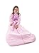 Slumbersafe Winter Kid Sleeping Bag Long Sleeves 3.5 Tog - Pink Fairy, 3-6 years/XL
