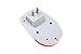 Fortress Security Store (TM) LOUD Wireless Flashing Plug in Strobe Siren for GSM / S02 DIY Fortress Home and Business Security Systems