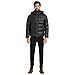 BINACL Men's Winter Jacket,Thicken Quilted Hooded Padded Down Alternative Puffer Coat