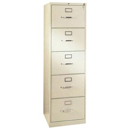 Amazon Com Honh315pl Hon 310 Series Five Drawer Vertical