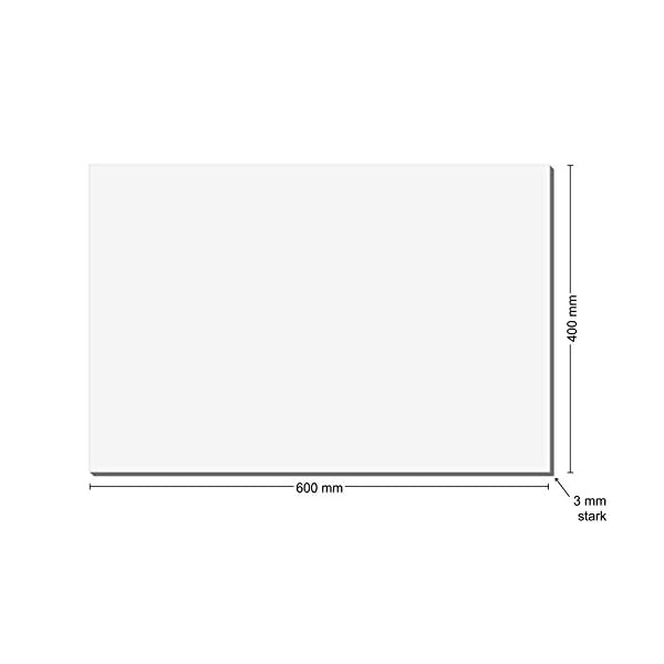 easydruck24de Aluverbundplatte Aluverbundmaterial I 60 x 40 cm I 3 mm stärke I mit Schutzfolie I Blanko I Modellbau… – Bild 3