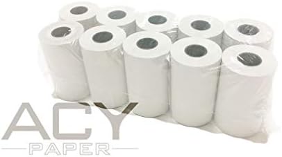 ACYPAPER, 2 1/4" x 50' Thermal Paper, Verifone Vx520 Ingenico ICT220 ICT250 FD400 (400 Rolls)