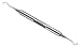 Pomee USA 702-600 Dental Acorn Burnisher #21B, Double-Ended (2.70mm & 3.00mm Tips), Ultra-Light, 9.5mm Hollow Handle, Composite & Amalgam Instrument for Detail Finishing & Polishing