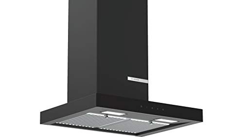 Bosch Serie|4 Wall Mounted Hoods Chimney 60 cm Flat Black DWB068G60I