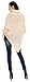 Glamour Empire Womens Warm Knit Poncho Sweater Batwing Cape Top Jumper 312 (Ecru, ONE SIZE US 4/6/8, )